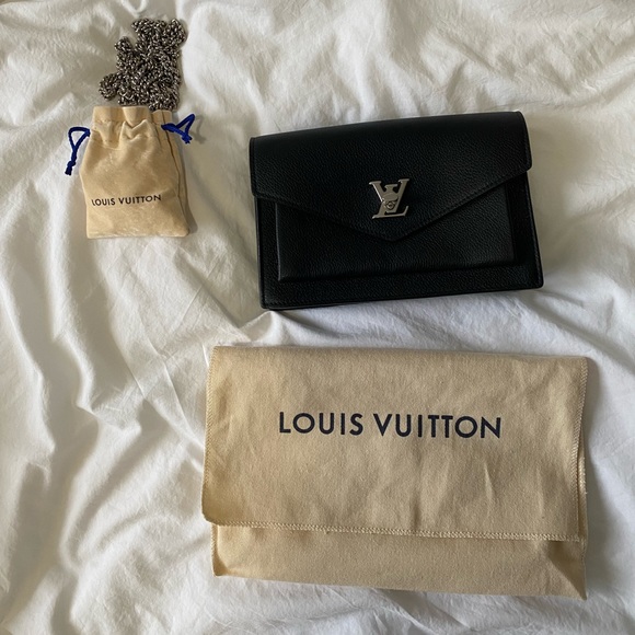 LOUIS VUITTON MY LOCK WALLET ON A CHAIN - Picture 3 of 14
